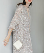 JACQUARD SMALL FLORAL ONEPIECE