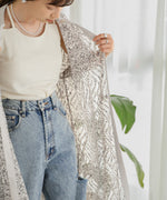 JACQUARD SMALL FLORAL ONEPIECE