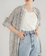 JACQUARD SMALL FLORAL ONEPIECE