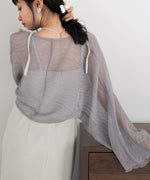 SHEER BOLERO + FLARE CAMI ONEPIECE