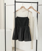LACE SWITCHING FLARE CAMISOLE