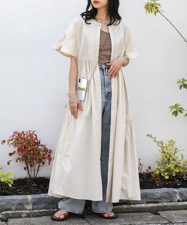 MOTIF RUCHED ONEPIECE
