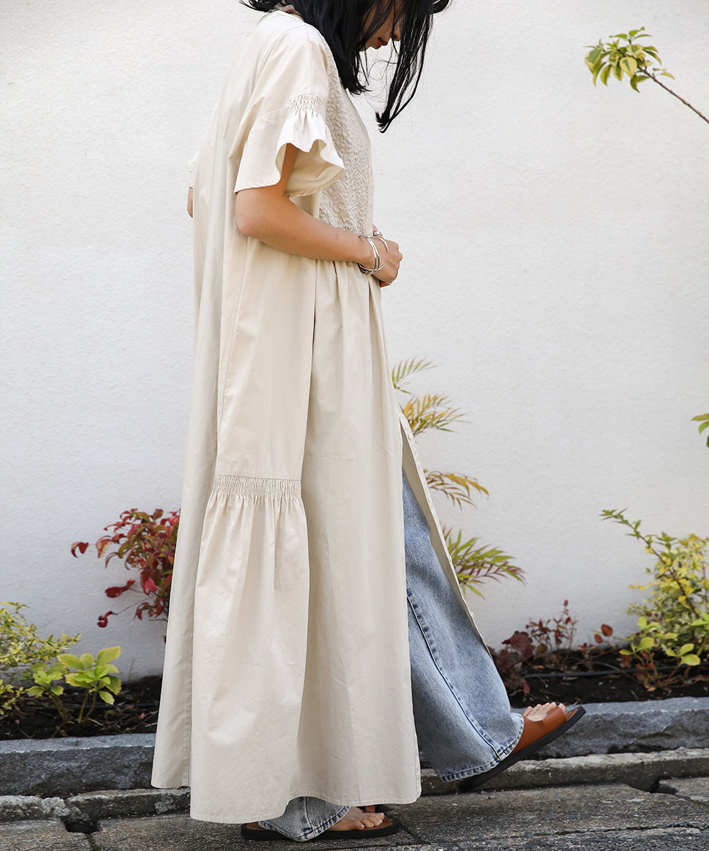 MOTIF RUCHED ONEPIECE