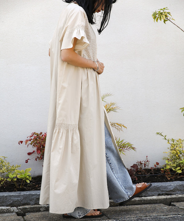 MOTIF RUCHED ONEPIECE