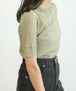 STRIPED RIB TOPS