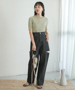 STRIPED RIB TOPS