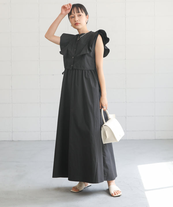 BEST SET SLEEVELESS ONEPIECE