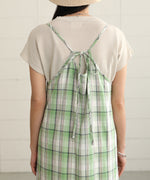 CHECK PATTERN CAMI ONEPIECE