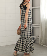 CHECK PATTERN CAMI ONEPIECE