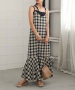 CHECK PATTERN CAMI ONEPIECE