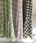 CHECK PATTERN CAMI ONEPIECE
