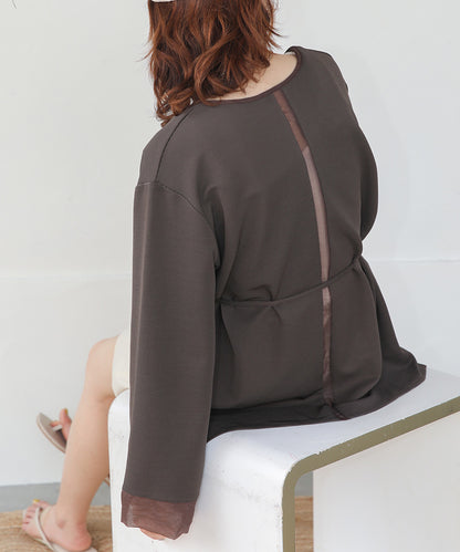 RUSH GUARD SHEER CARDIGAN