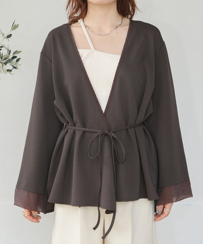 RUSH GUARD SHEER CARDIGAN