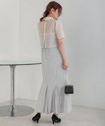LACE BLOUSE + CAMI ONEPIECE SET