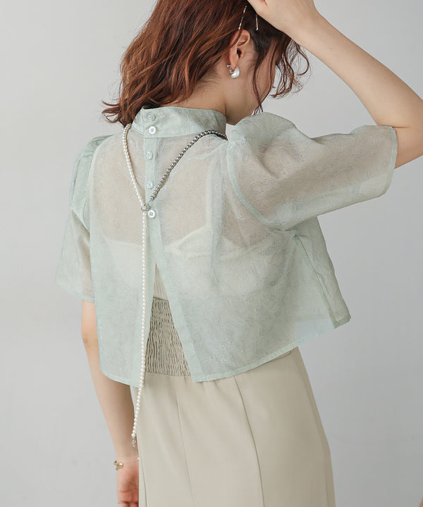 LACE BLOUSE + CAMI ONEPIECE SET