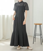 LACE BLOUSE + CAMI ONEPIECE SET