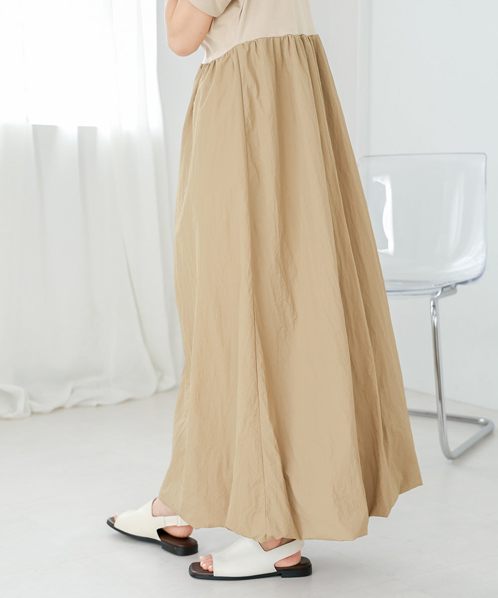 GATHER BALLOON ONEPIECE