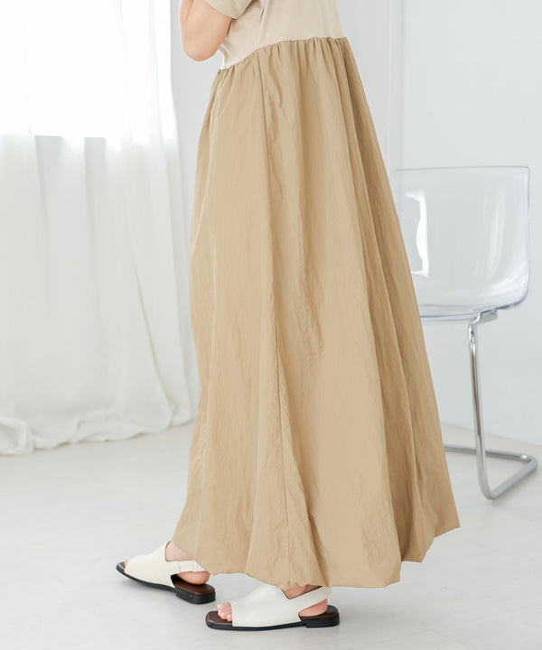 GATHER BALLOON ONEPIECE