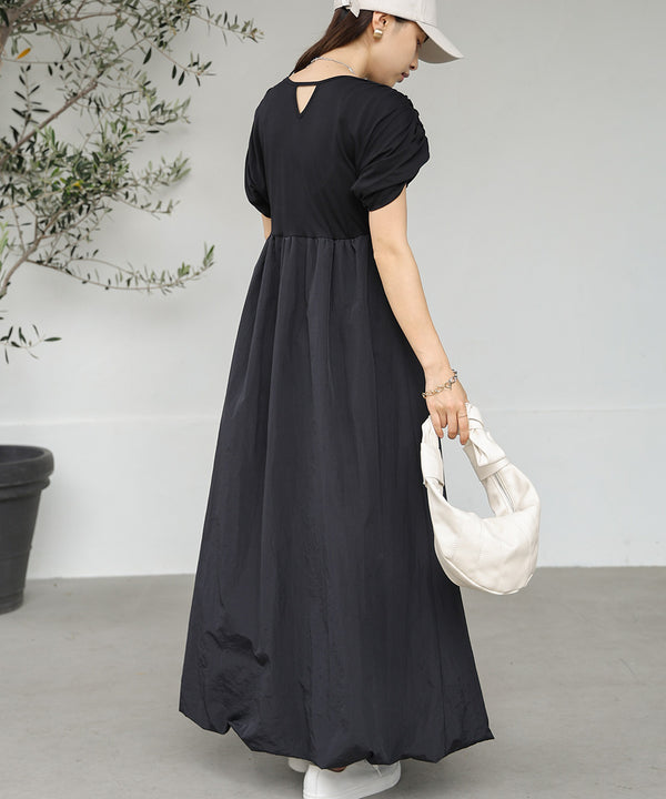 GATHER BALLOON ONEPIECE