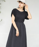 GATHER BALLOON ONEPIECE