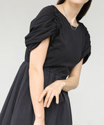 GATHER BALLOON ONEPIECE