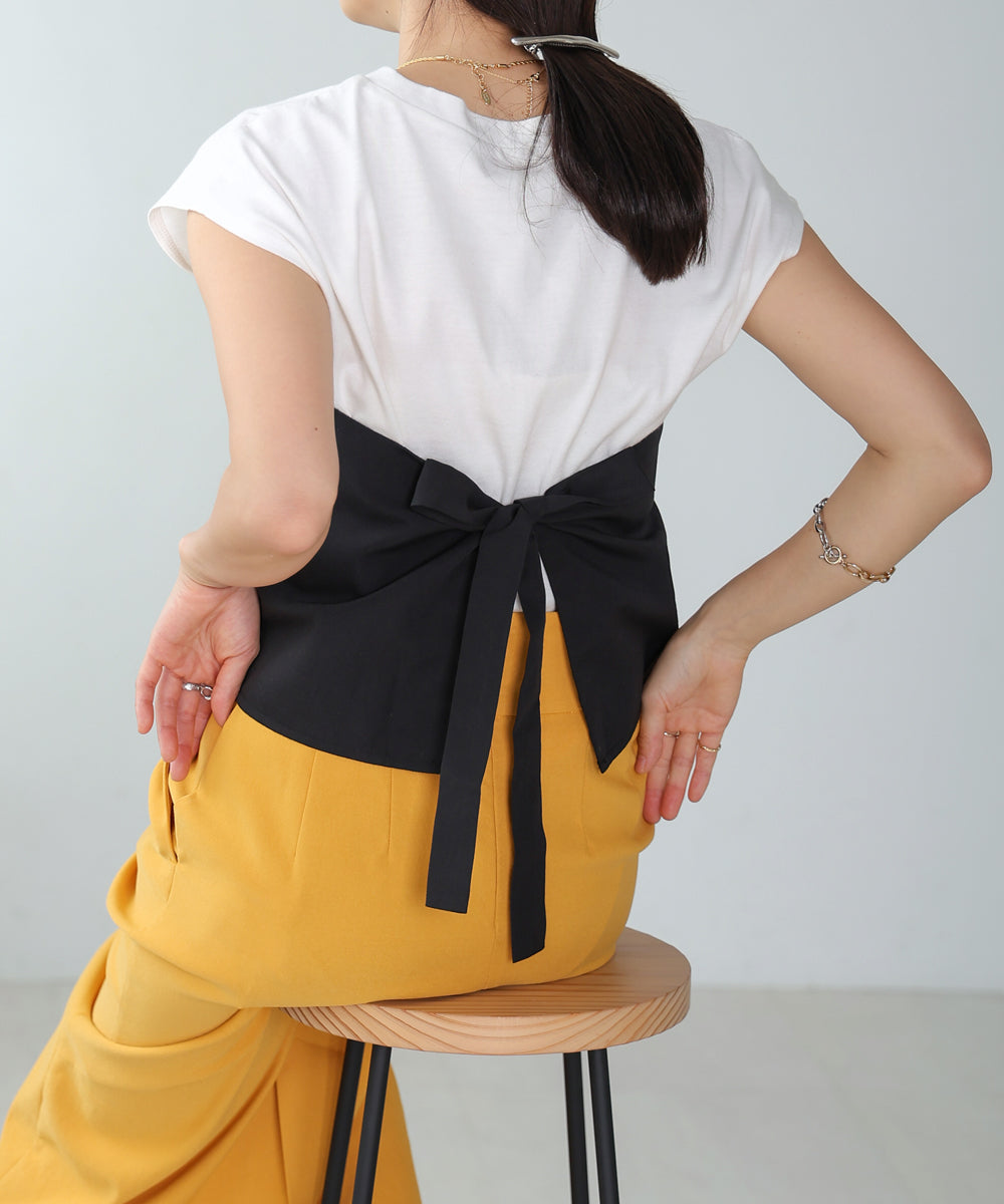 LAYERED BUSTIER TOPS