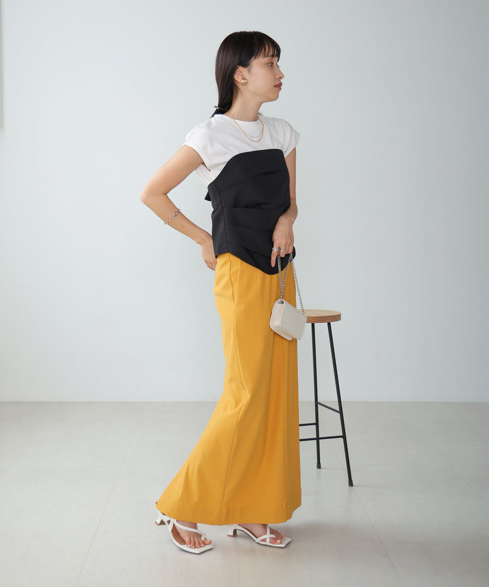 LAYERED BUSTIER TOPS