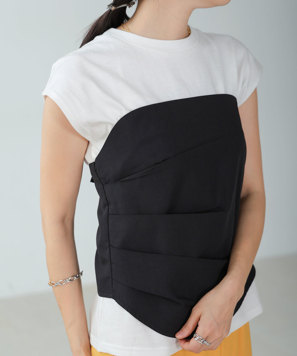 LAYERED BUSTIER TOPS