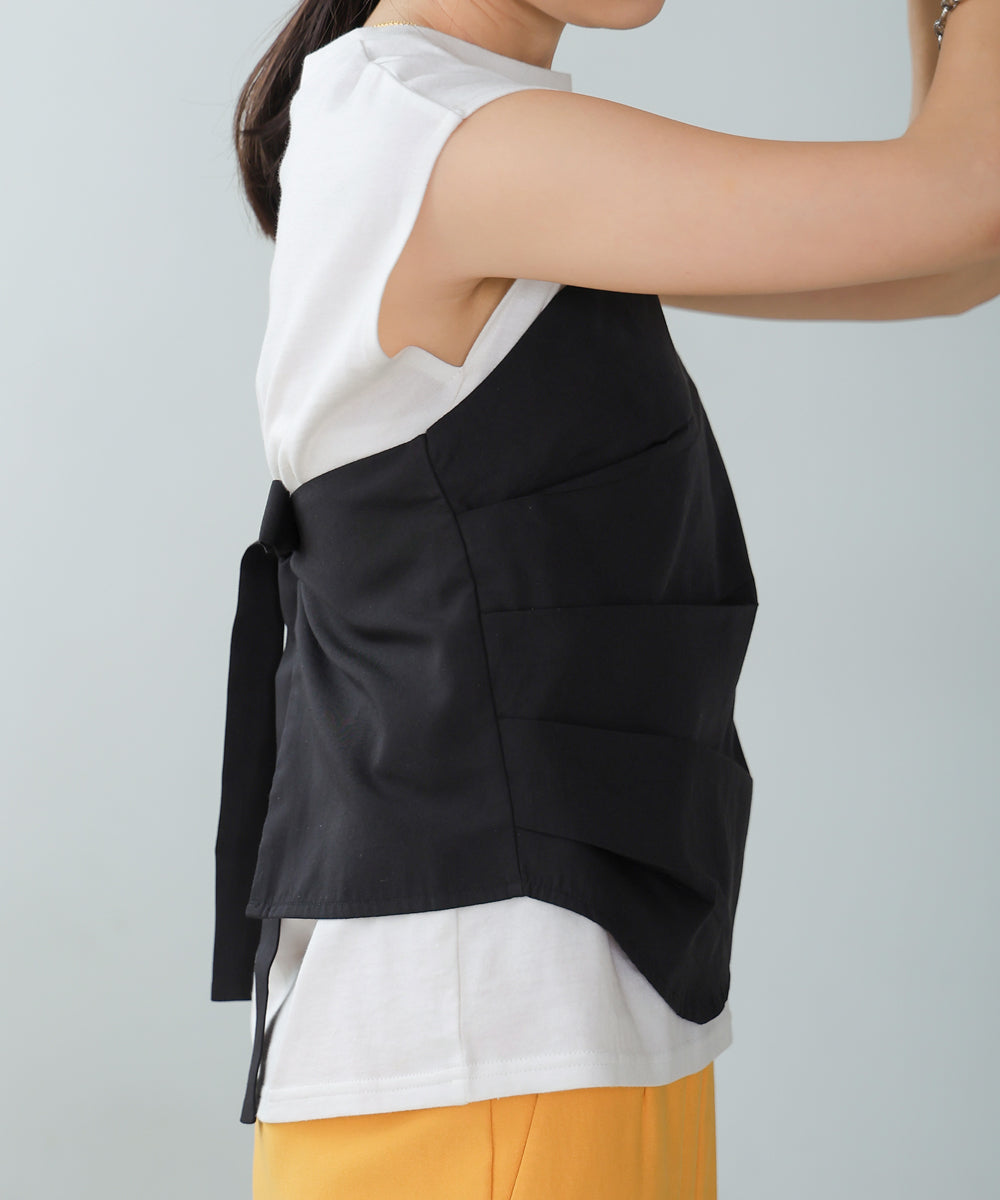 LAYERED BUSTIER TOPS