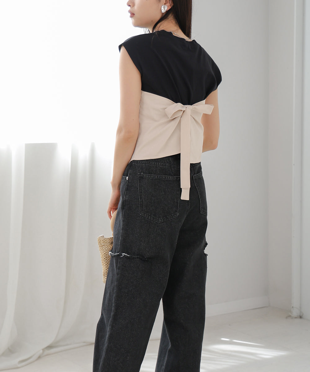 LAYERED BUSTIER TOPS