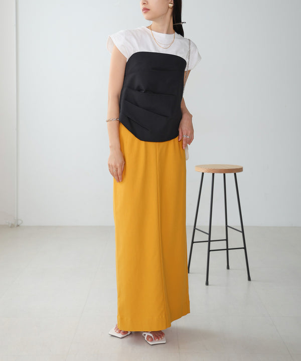 LAYERED BUSTIER TOPS