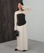 LAYERED BUSTIER TOPS