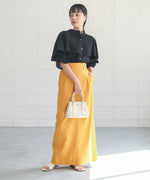 RUFFLE HALF SLEEVE BLOUSE
