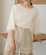 LAYERED TULLE TOPS