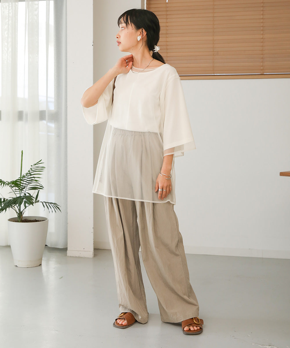 LAYERED TULLE TOPS