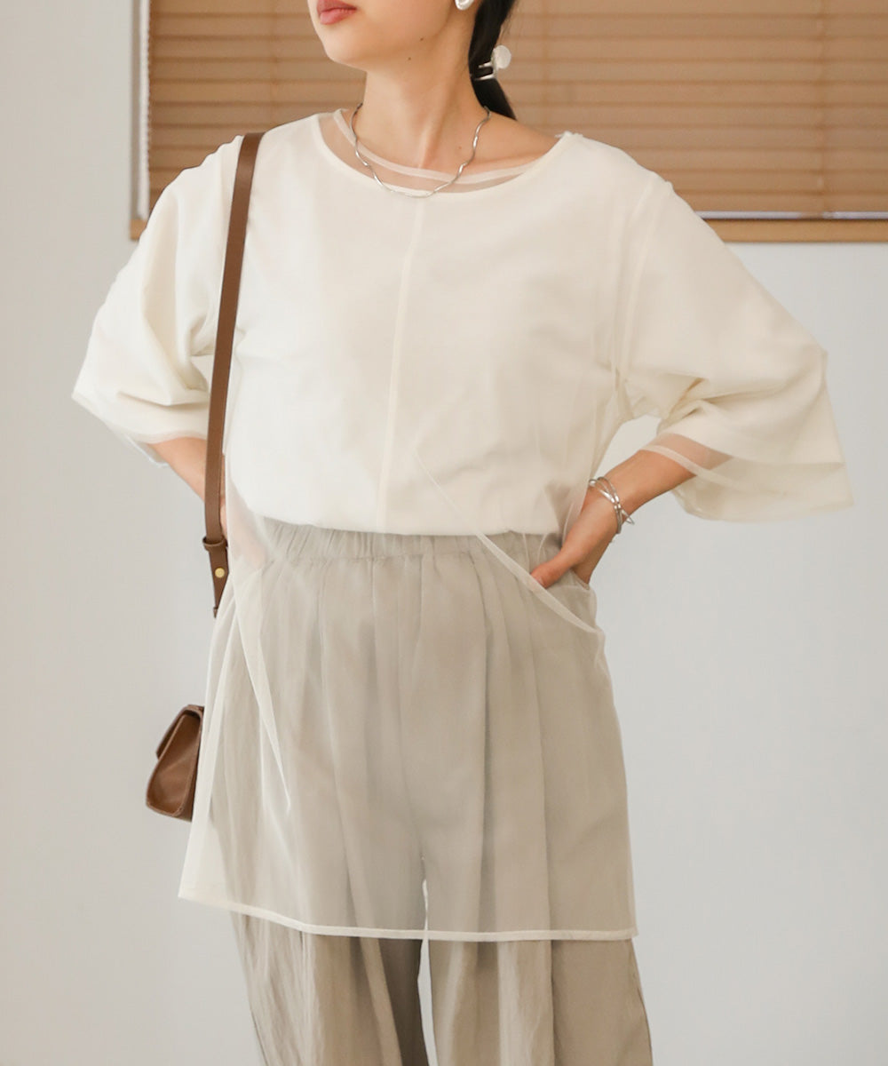 LAYERED TULLE TOPS