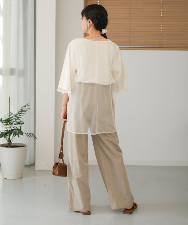 LAYERED TULLE TOPS
