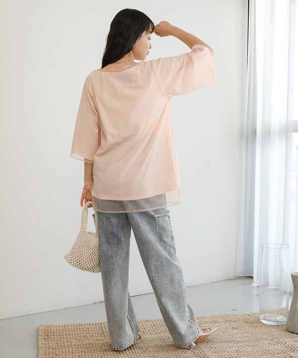 LAYERED TULLE TOPS