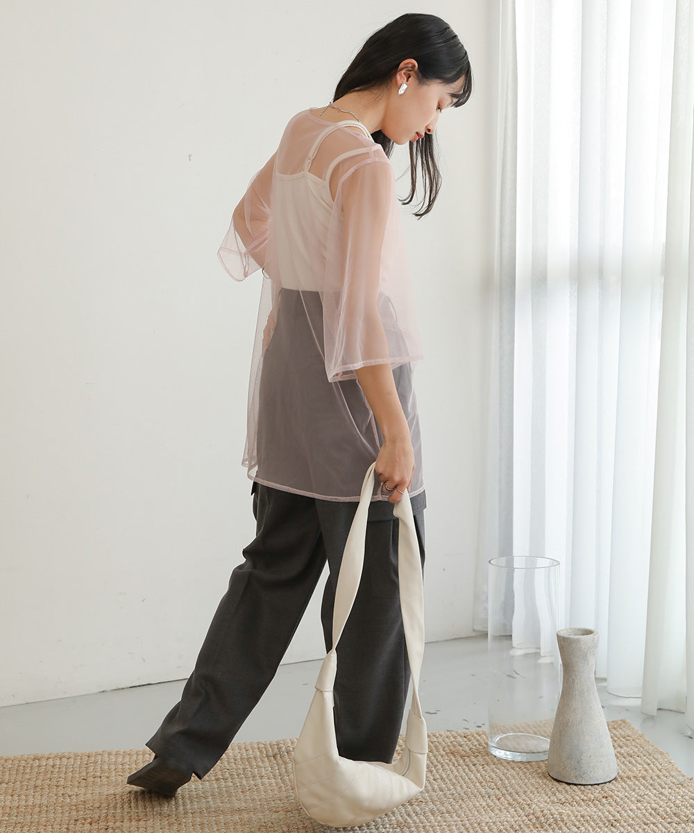 LAYERED TULLE TOPS