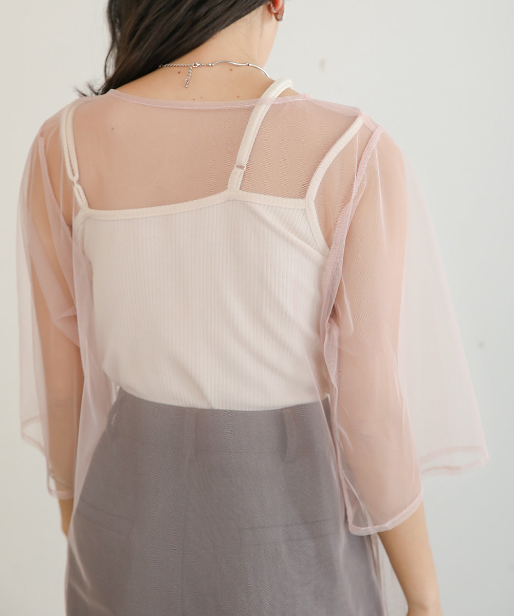 LAYERED TULLE TOPS