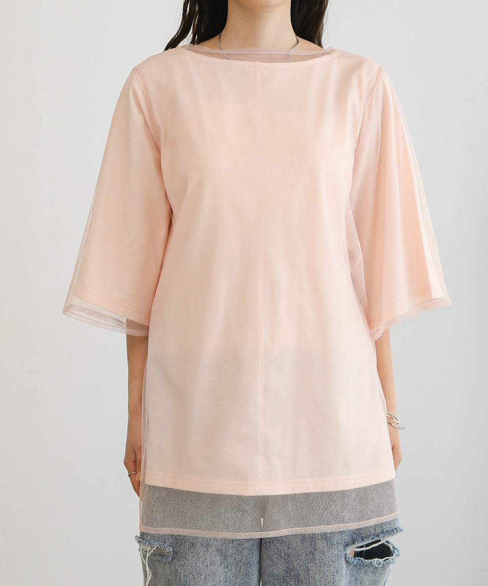 LAYERED TULLE TOPS