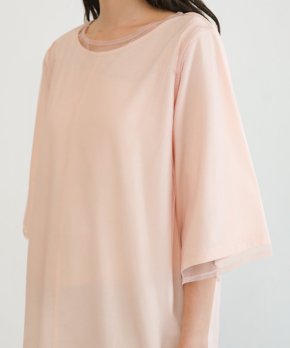 LAYERED TULLE TOPS