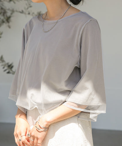 LAYERED TULLE TOPS