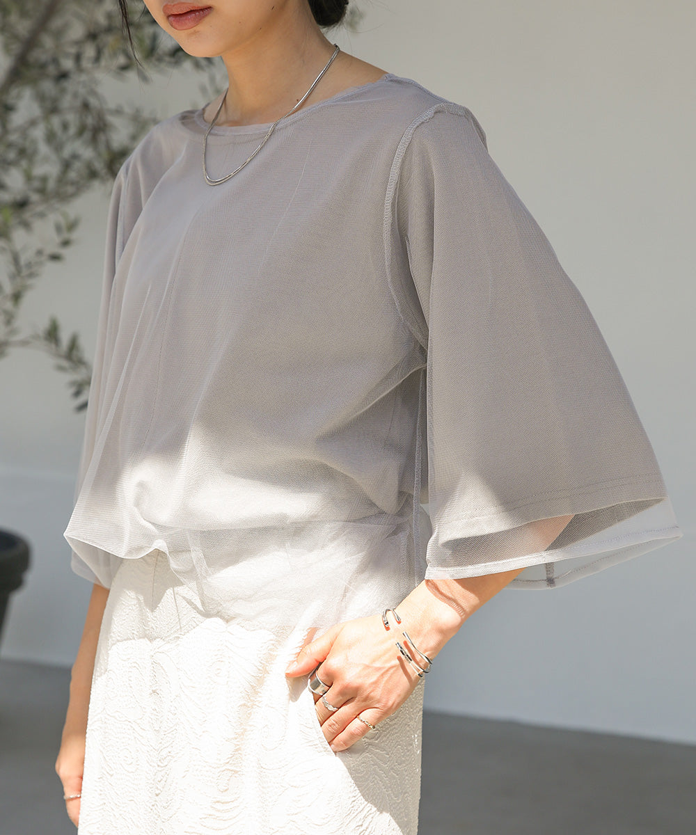 LAYERED TULLE TOPS