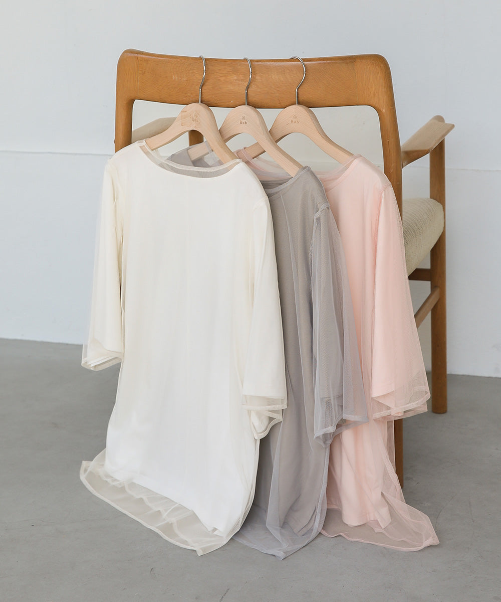 LAYERED TULLE TOPS