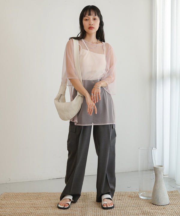 LAYERED TULLE TOPS
