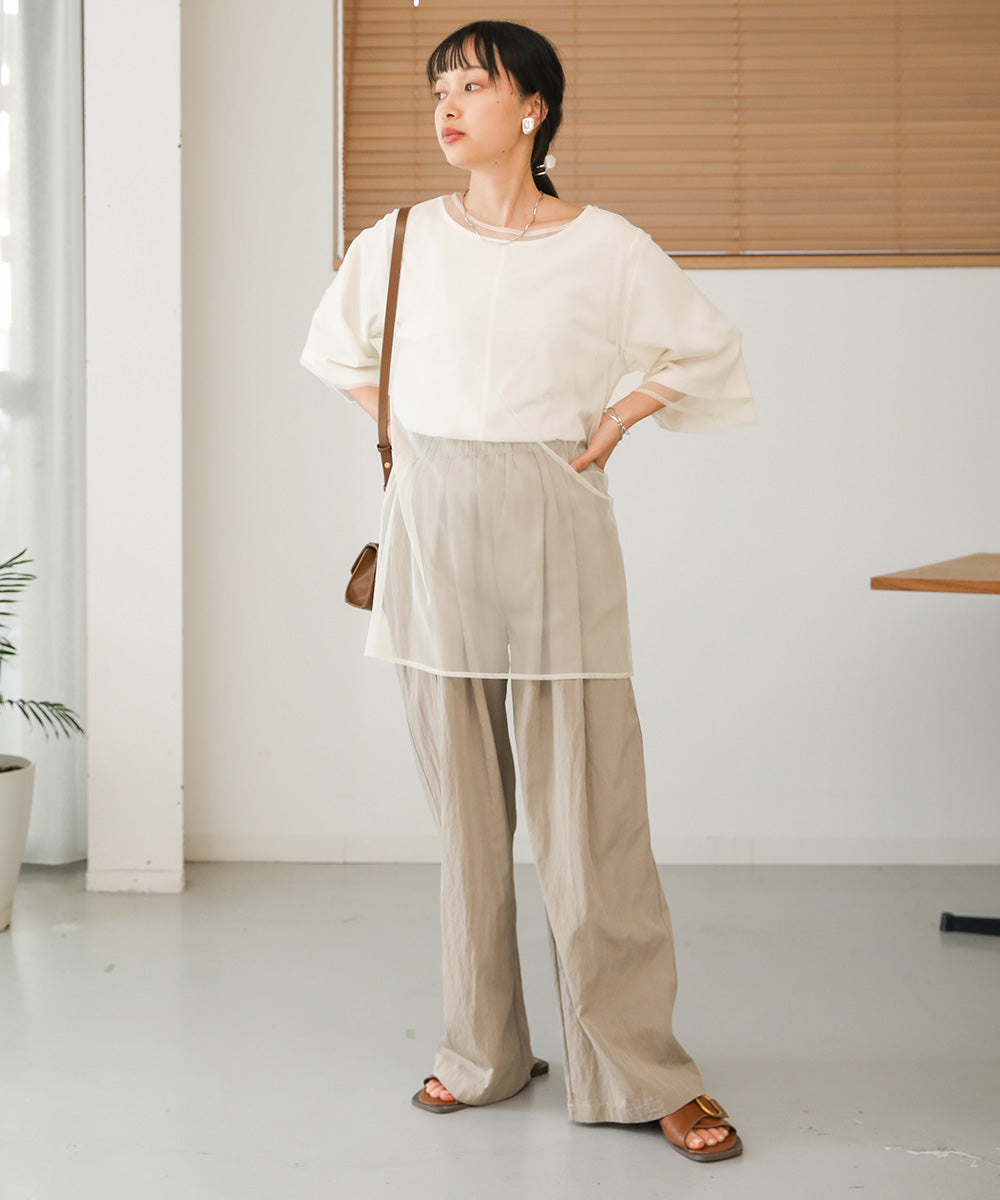 LAYERED TULLE TOPS
