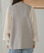 COLOR SCHEME PETITE HIGH KNIT TOP