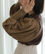 COLOR SCHEME PETITE HIGH KNIT TOP