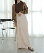 COLOR SCHEME PETITE HIGH KNIT TOP